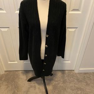 Adriana Papell size M long line cardigan